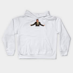 Dwight Freaking Out Kids Hoodie